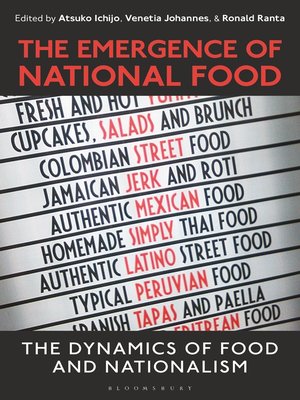 cover image of The Emergence of National Food